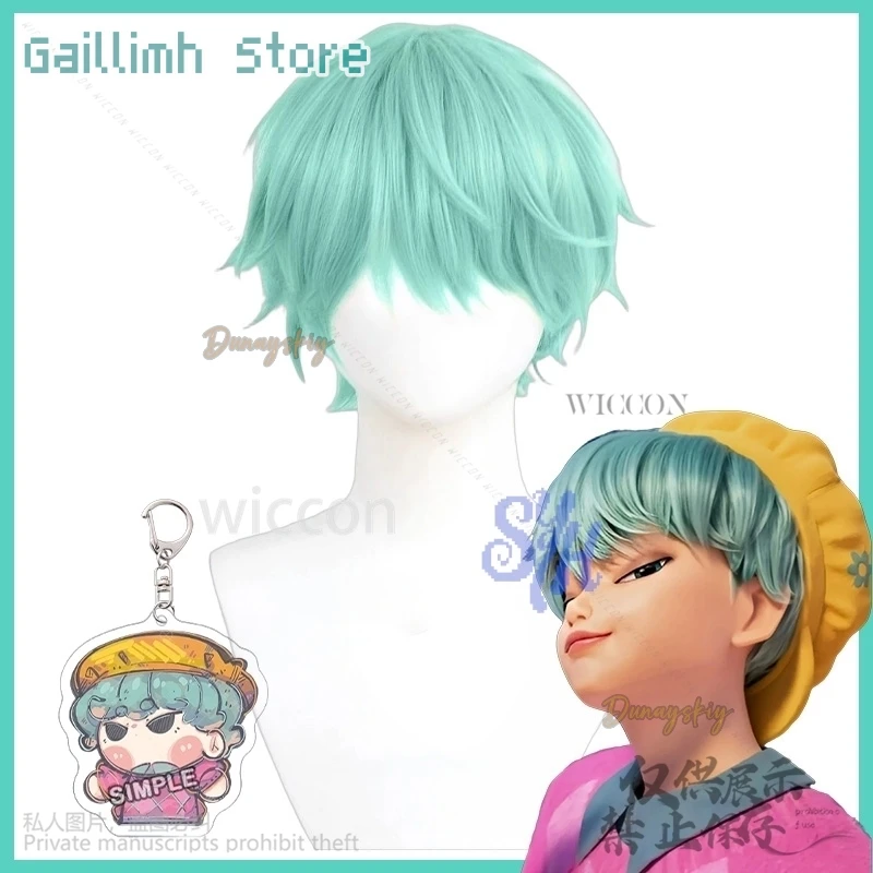 Anime Movie Kpop Demon Saja Boys Baby Saja Cosplay Korea Kawaii Boys Mint Green Y2K Fashion Wigs Jirai Kei Resistant Halloween
Anime Movie Kpop Demon Saja Boys Baby Saja Cosplay Korea Kawaii Boys Mint Green Y2K Fashion Wigs Jirai Kei Resistant Halloween