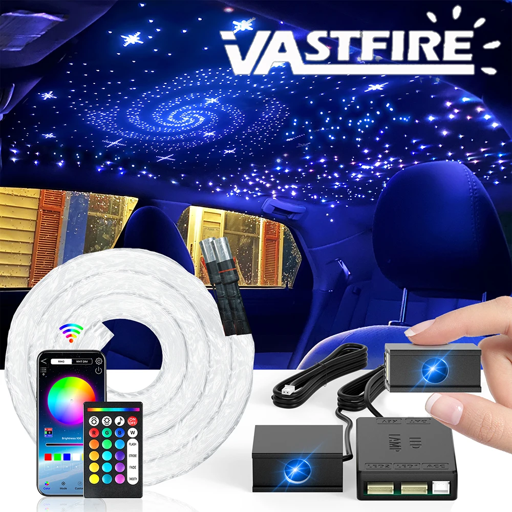 New RGBW 1/2/4 split machine Car Roof Star Light Starry Sky Atmosphere Optic star ceiling Light APP Control kits for Car Home
New RGBW 1/2/4 split machine Car Roof Star Light Starry Sky Atmosphere Optic star ceiling Light APP Control kits for Car Home