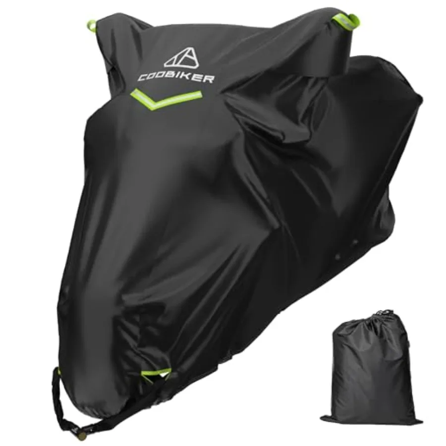 Motorcycle Cover 300D Waterproof Outdoor Night Reflective Breathable Vents All Season Rain Sun Dust Protection Universal Fit Po
Motorcycle Cover 300D Waterproof Outdoor Night Reflective Breathable Vents All Season Rain Sun Dust Protection Universal Fit Po