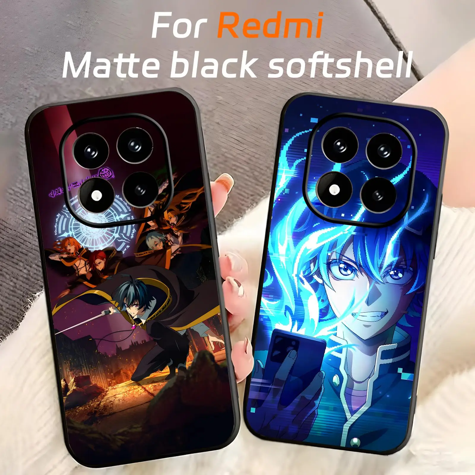 Phone Case For Redmi Note15 14 13 12 11Pro Plus 5G 14C A3 Soft Black Phone Cover Wistoria Wand and Sword
Phone Case For Redmi Note15 14 13 12 11Pro Plus 5G 14C A3 Soft Black Phone Cover Wistoria Wand and Sword