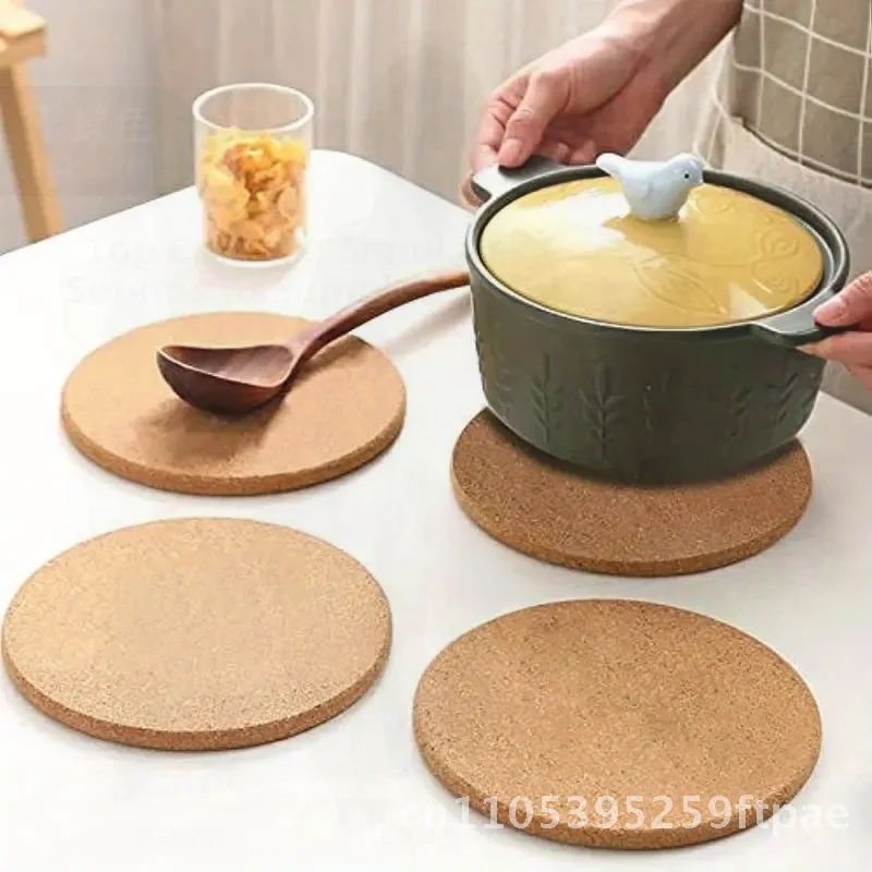 Eco-friendly Cork Dining Table Mat round Shape Non-slip Heat Insulation Silent Household Office Desk Mat Modern Minimalist Style
Eco-friendly Cork Dining Table Mat round Shape Non-slip Heat Insulation Silent Household Office Desk Mat Modern Minimalist Style