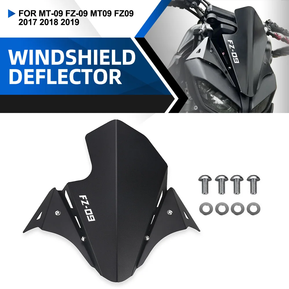 Front Windscreen For YAMAHA MT-09 FZ-09 MT09 FZ09 MT 09 2017 2018 2019 Motorcycle Accessories Wind Screen Deflectors Windshield
Front Windscreen For YAMAHA MT-09 FZ-09 MT09 FZ09 MT 09 2017 2018 2019 Motorcycle Accessories Wind Screen Deflectors Windshield