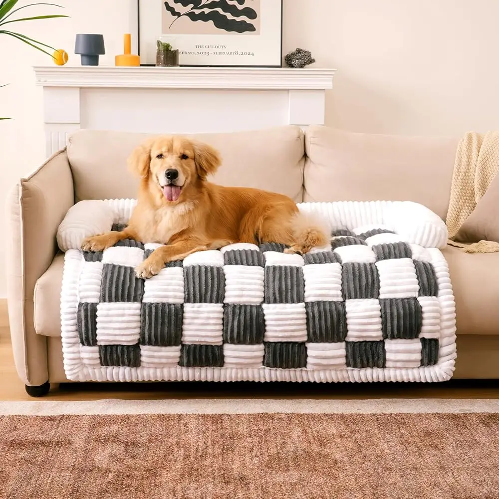 Couch Cover For Dogs, Loveseat Covers Bed For Large Dogs Cream Plaid Washable Pet Mat For Furniture Protector For Car Seat,
Couch Cover For Dogs, Loveseat Covers Bed For Large Dogs Cream Plaid Washable Pet Mat For Furniture Protector For Car Seat,