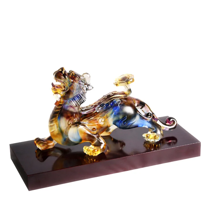 Ancient glass Pixiu Nacai Ruyi ornament handicrafts opening business gifts home office decoration gifts
Ancient glass Pixiu Nacai Ruyi ornament handicrafts opening business gifts home office decoration gifts