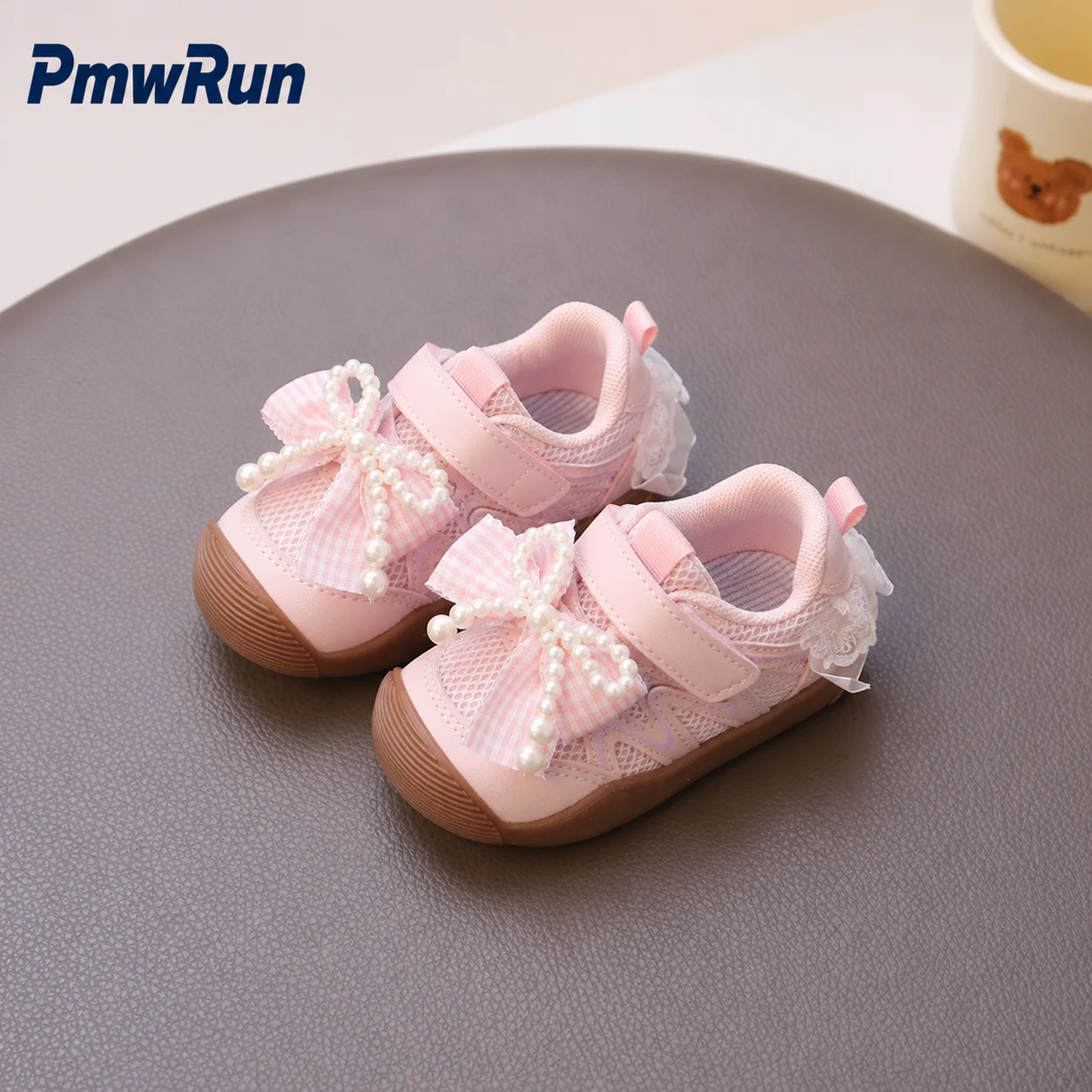 Korean Style Princess Sport Shoes For Girls Ergonomics Anti-slippery Girl's Sneakers Mesh Breathable Children's Running Footwear
Korean Style Princess Sport Shoes For Girls Ergonomics Anti-slippery Girl's Sneakers Mesh Breathable Children's Running Footwear