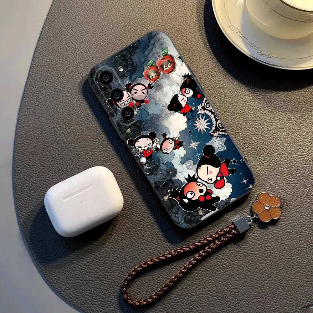 Chinese Doll Pucca And Garu Phone Case For Samsung Galaxy A73,A72,A71,A70,A53,A52,A51,Others Soft Black Cover
Chinese Doll Pucca And Garu Phone Case For Samsung Galaxy A73,A72,A71,A70,A53,A52,A51,Others Soft Black Cover