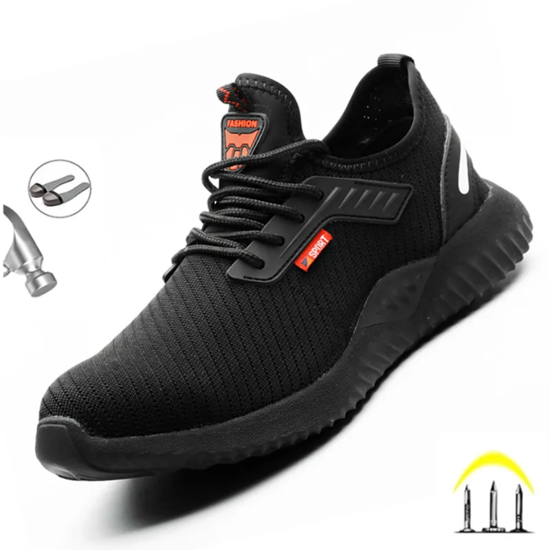 New Fashion Men Safety Work Shoes Steel Toe Safety Boots Comfort Working Sneakers Anti-puncture Indestructible Shoes
New Fashion Men Safety Work Shoes Steel Toe Safety Boots Comfort Working Sneakers Anti-puncture Indestructible Shoes