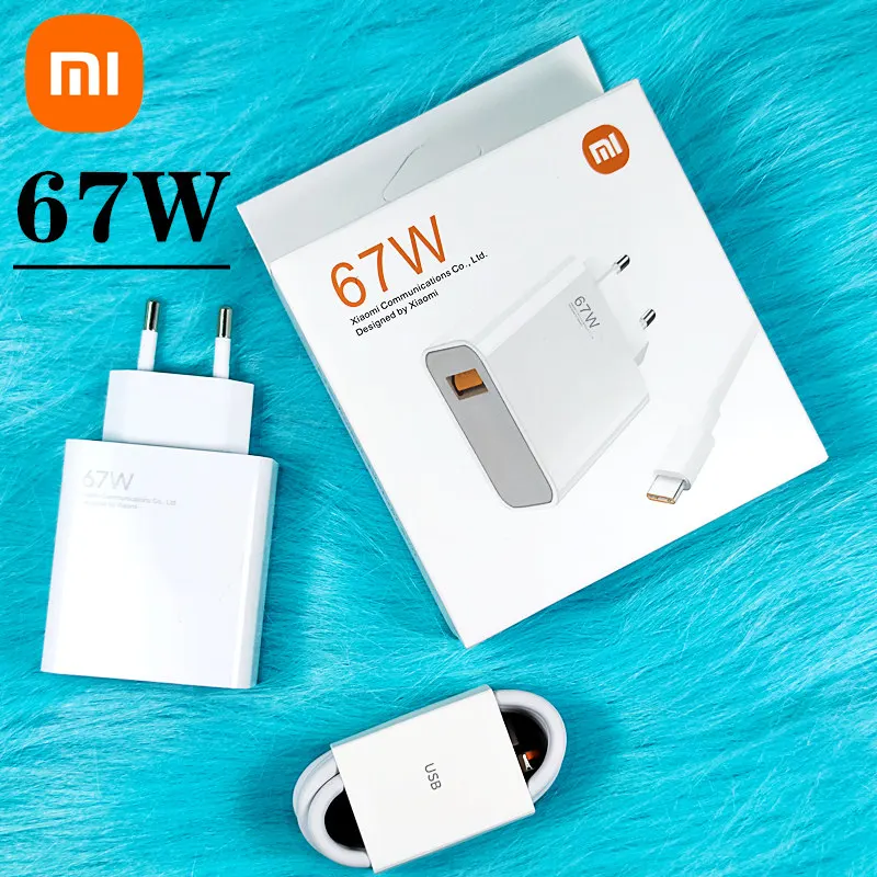Original Xiaomi 67W Charger Turbo Fast Charge EU Adapter Usb Type C Cable For Redmi Note Pro Mi 13 Lite K60 K60E K50 CIVI 3 2
Original Xiaomi 67W Charger Turbo Fast Charge EU Adapter Usb Type C Cable For Redmi Note Pro Mi 13 Lite K60 K60E K50 CIVI 3 2