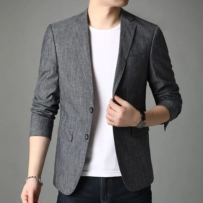 Men Suit Coat Spring Autumn Blazers Men Fashion Business Jacquard Party Luxury Design Causal Fashion Slim Fit Men Blazer B169
Men Suit Coat Spring Autumn Blazers Men Fashion Business Jacquard Party Luxury Design Causal Fashion Slim Fit Men Blazer B169