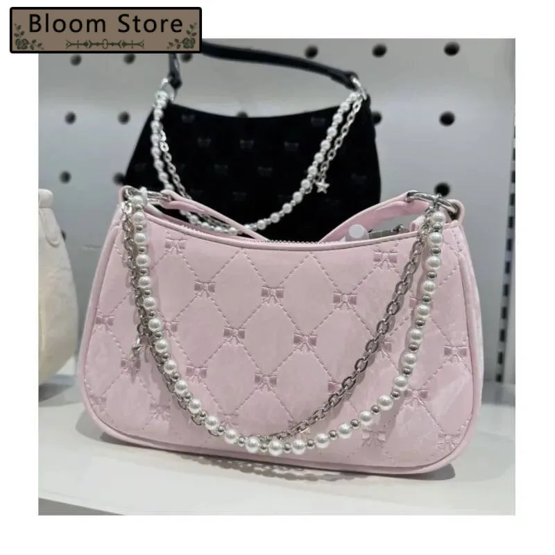 Bloom Sweet Pink Underarm Bag Purse Women Haruku Bow Pearl Chic Y2k Shoulder Bags Ladies Fairycore Aesthetic Handbag 2024
Bloom Sweet Pink Underarm Bag Purse Women Haruku Bow Pearl Chic Y2k Shoulder Bags Ladies Fairycore Aesthetic Handbag 2024