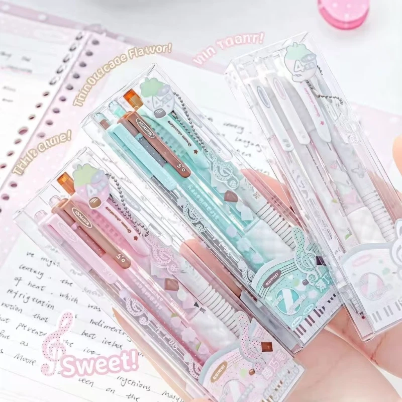 Kawai RosyPosy Berry Melody Note Pen Set 2 ST 0.5mm Gel Pens 1 Erasable Pen1 Aromatic Soft Grip 1 Free Pendant Value Stationery
Kawai RosyPosy Berry Melody Note Pen Set 2 ST 0.5mm Gel Pens 1 Erasable Pen1 Aromatic Soft Grip 1 Free Pendant Value Stationery