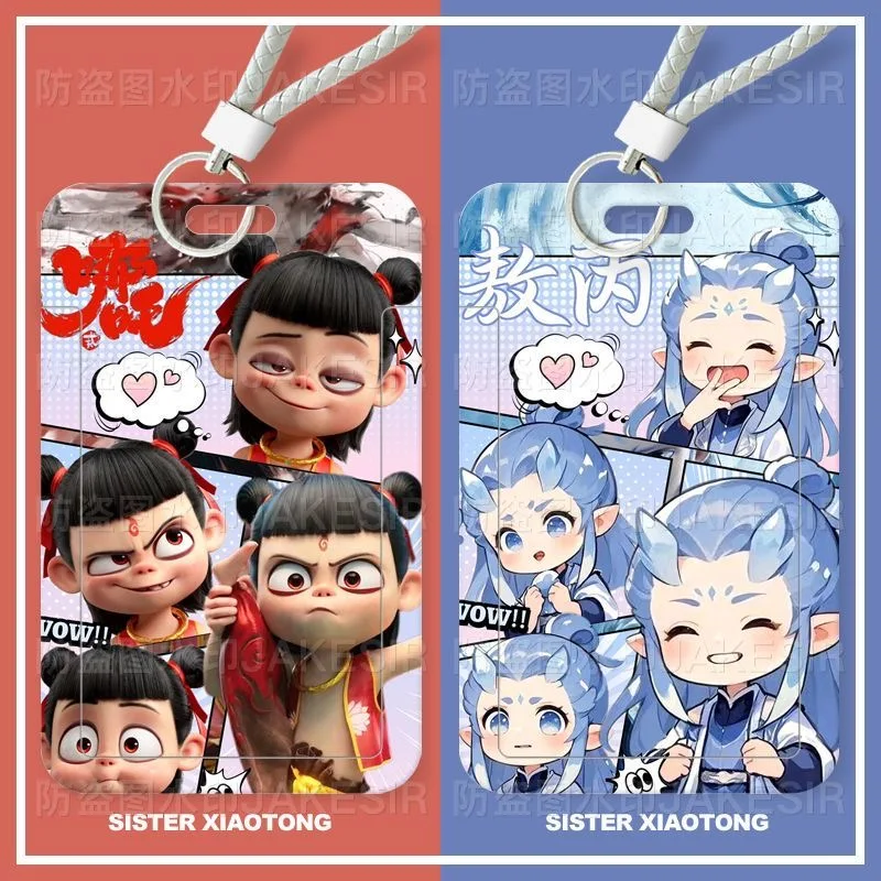 Cute NeZha2 Anime Aobing Aog Guang Student Id Card Bus Subway Ferrule Protective Case Meal Card Holder Venue Mall Gift
Cute NeZha2 Anime Aobing Aog Guang Student Id Card Bus Subway Ferrule Protective Case Meal Card Holder Venue Mall Gift