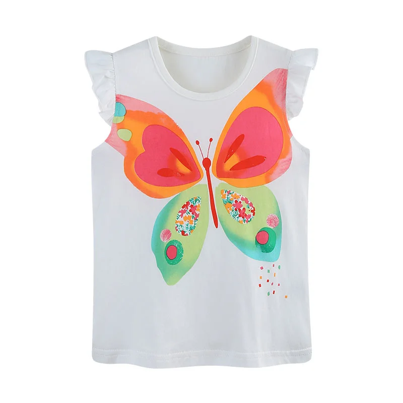 2026 Girls Tshirts 2-7T Butterfly Summer Sleeveless Girls Clothes Baby Girls Tees Tops Shirts Kids T shirts Boys Girls Clothing
2026 Girls Tshirts 2-7T Butterfly Summer Sleeveless Girls Clothes Baby Girls Tees Tops Shirts Kids T shirts Boys Girls Clothing