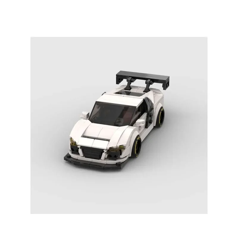 MOC-192707 Classic Iconic R8 LMS Ultra Sports Racing Car Building Block Модель, 377 деталей, игрушка в подарок на день рождения для мальчиков и детей 
MOC-192707 Classic Iconic R8 LMS Ultra Sports Racing Car Building Block Модель, 377 деталей, игрушка в подарок на день рождения для мальчиков и детей