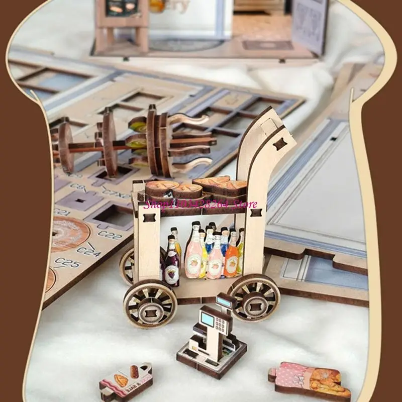 1:24 Scale Bakery Puzzle Set Perfect Gift Miniature Toy House
1:24 Scale Bakery Puzzle Set Perfect Gift Miniature Toy House