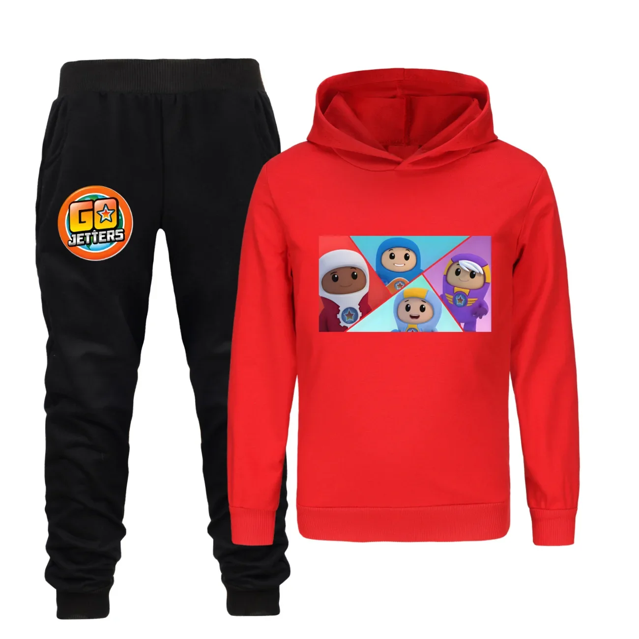 Комплект одежды Video Go Jetters, детская толстовка с капюшоном из мультфильма Xuli Kyan Lars Foz, толстовки с капюшоном для девочек, штаны, комплекты из 2 предметов, одежда для маленьких мальчиков
Комплект одежды Video Go Jetters, детская толстовка с капюшоном из мультфильма Xuli Kyan Lars Foz, толстовки с капюшоном для девочек, штаны, комплекты из 2 предметов, одежда для маленьких мальчиков
