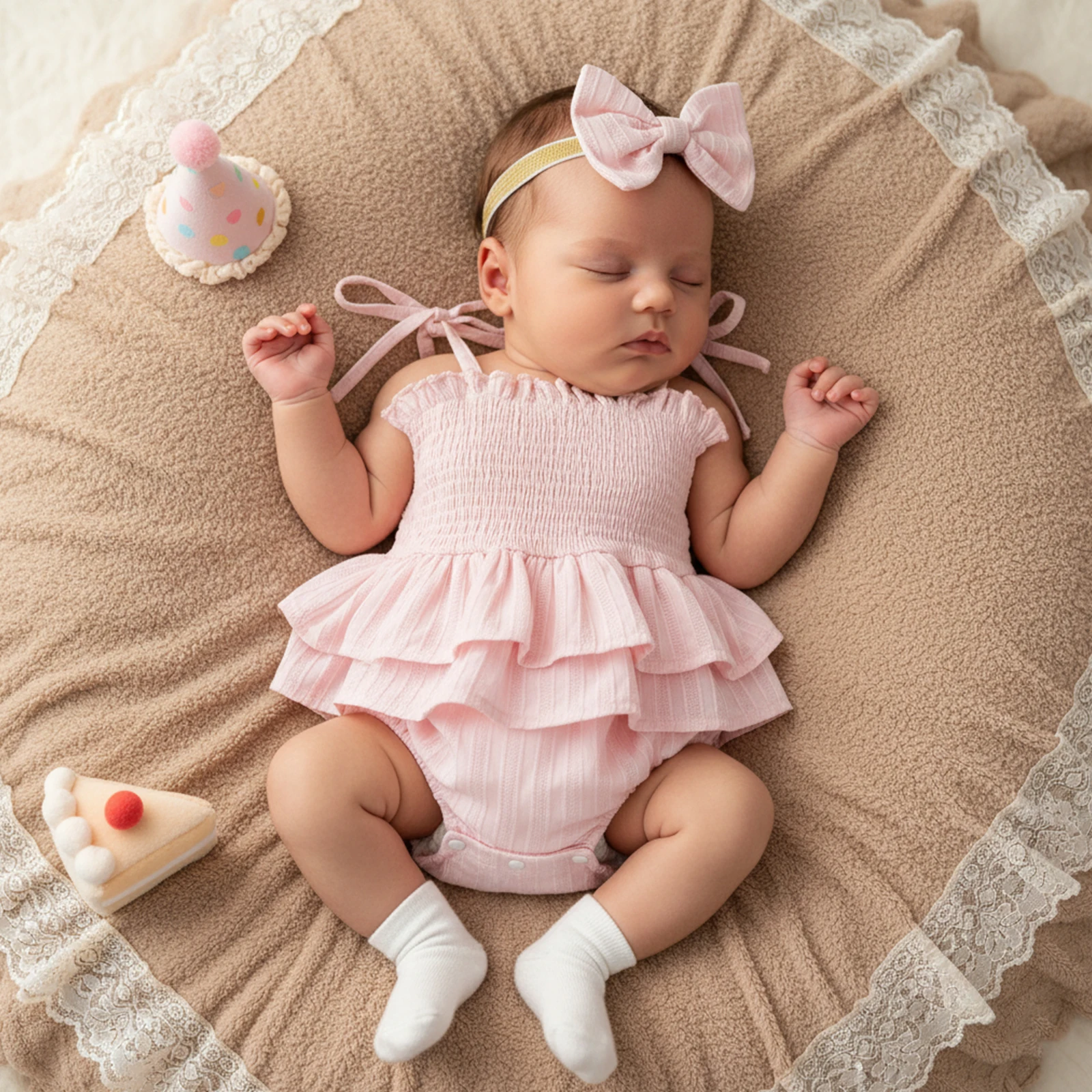 Летние комбинезоны для маленьких девочек, однотонные боди без рукавов с рюшами и оборками на завязках, комбинезоны без рукавов с повязкой на голову
Летние комбинезоны для маленьких девочек, однотонные боди без рукавов с рюшами и оборками на завязках, комбинезоны без рукавов с повязкой на голову