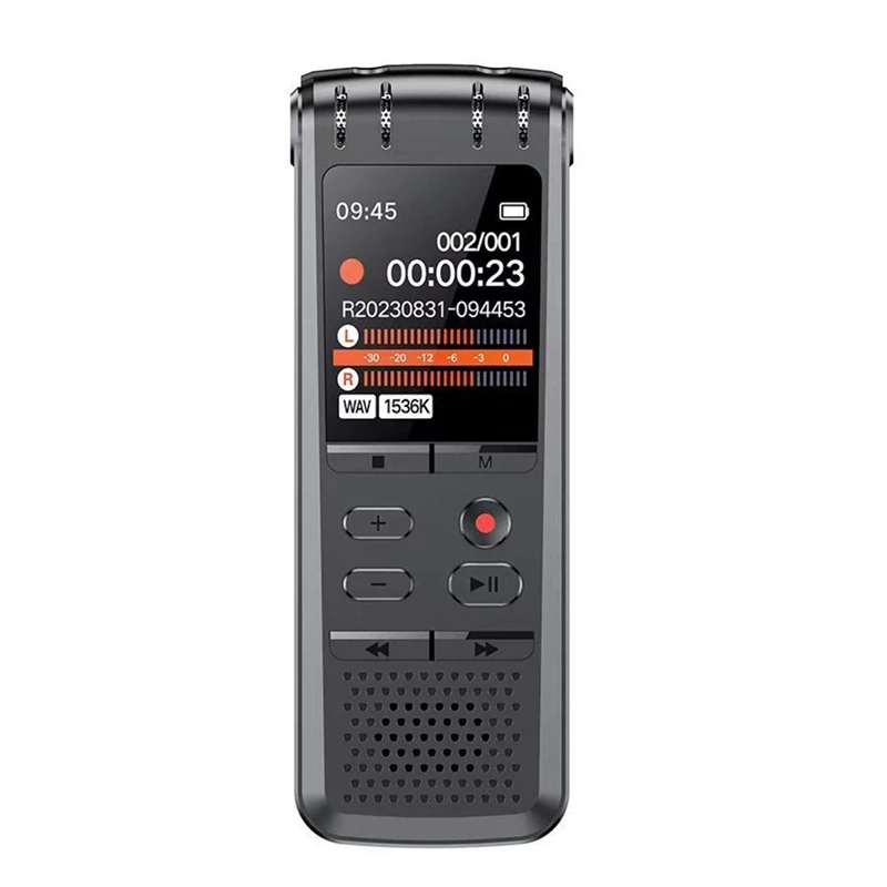 X183 USB-ручка, 32 ГБ, цифровой аудиодиктофон с голосовой активацией, Mp3-плеер, неограниченная запись, 50 часов, черный
X183 USB-ручка, 32 ГБ, цифровой аудиодиктофон с голосовой активацией, Mp3-плеер, неограниченная запись, 50 часов, черный