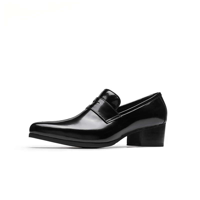 Деловая обувь из натуральной кожи, увеличивающая рост, элегантное мужское платье, роскошный деловой костюм ручной работы, мужской черный классический подарок для мужчин
Деловая обувь из натуральной кожи, увеличивающая рост, элегантное мужское платье, роскошный деловой костюм ручной работы, мужской черный классический подарок для мужчин