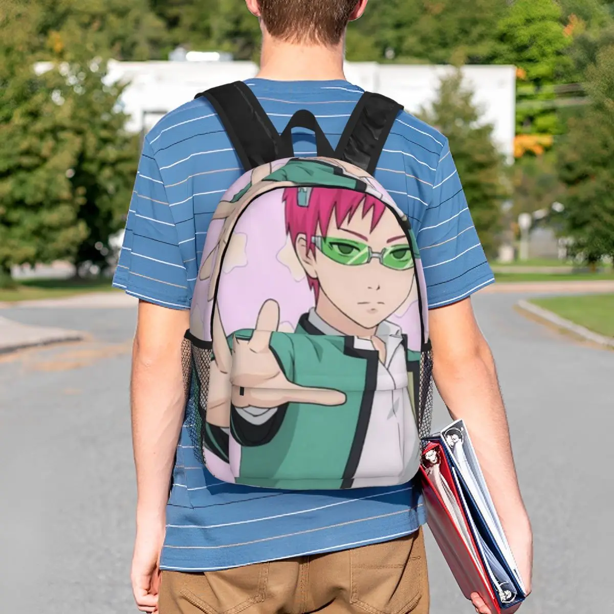 The Disastrous Life Of Saiki Kusuo Backpack Student BookBag Kids School Bag Laptop Shoulder Bags for Men Women
The Disastrous Life Of Saiki Kusuo Backpack Student BookBag Kids School Bag Laptop Shoulder Bags for Men Women