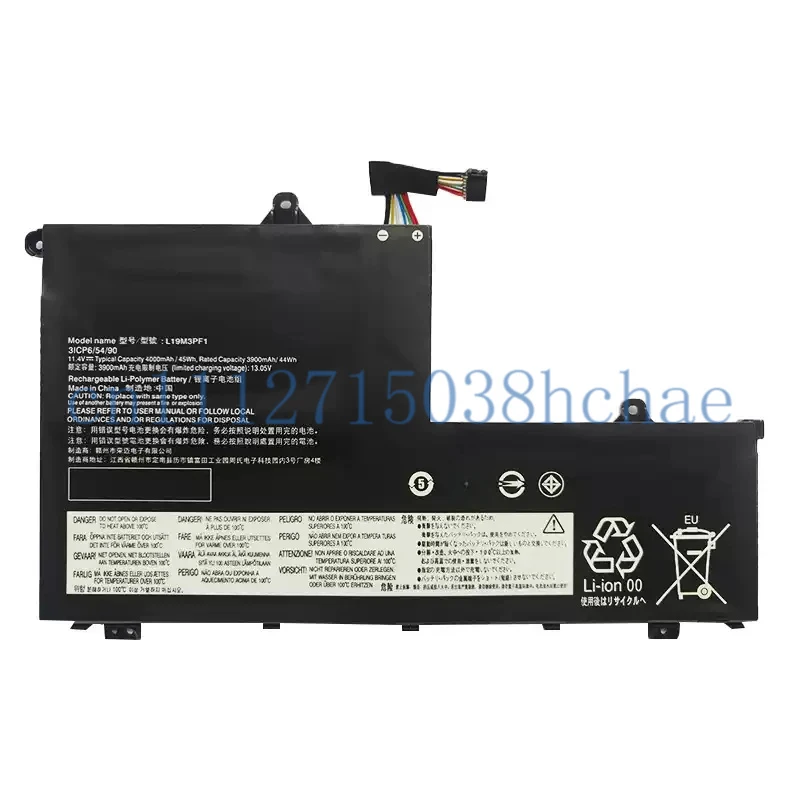 Compatible for Lenovo ThinkBook 14/15-IML-IIL L19M3PF1 L19C3PF9 Laptop Battery
Compatible for Lenovo ThinkBook 14/15-IML-IIL L19M3PF1 L19C3PF9 Laptop Battery