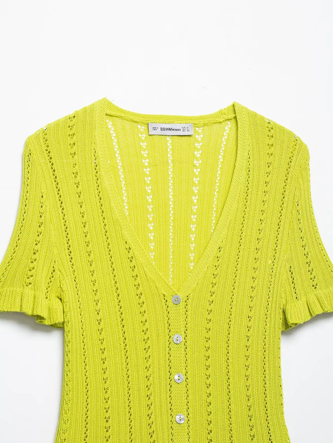 Overlaid Decorative Embroidered Me Knitted Jaet Straight Cut ort Sve V-Ne Regular Length Single Button Closure
Overlaid Decorative Embroidered Me Knitted Jaet Straight Cut ort Sve V-Ne Regular Length Single Button Closure