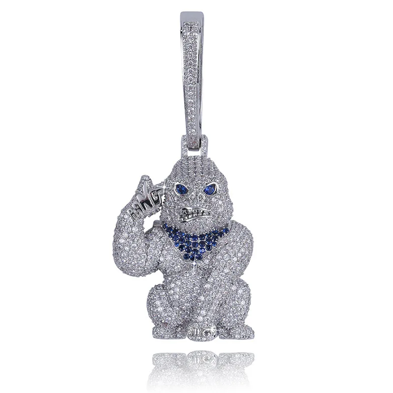 Хип-хоп микро-асфальтированный AAA + кубический цирконий Iced Out Bling большая пряжка горилла подвески в виде животных ожерелье для мужчин рэпер ювелирные изделия
Хип-хоп микро-асфальтированный AAA + кубический цирконий Iced Out Bling большая пряжка горилла подвески в виде животных ожерелье для мужчин рэпер ювелирные изделия