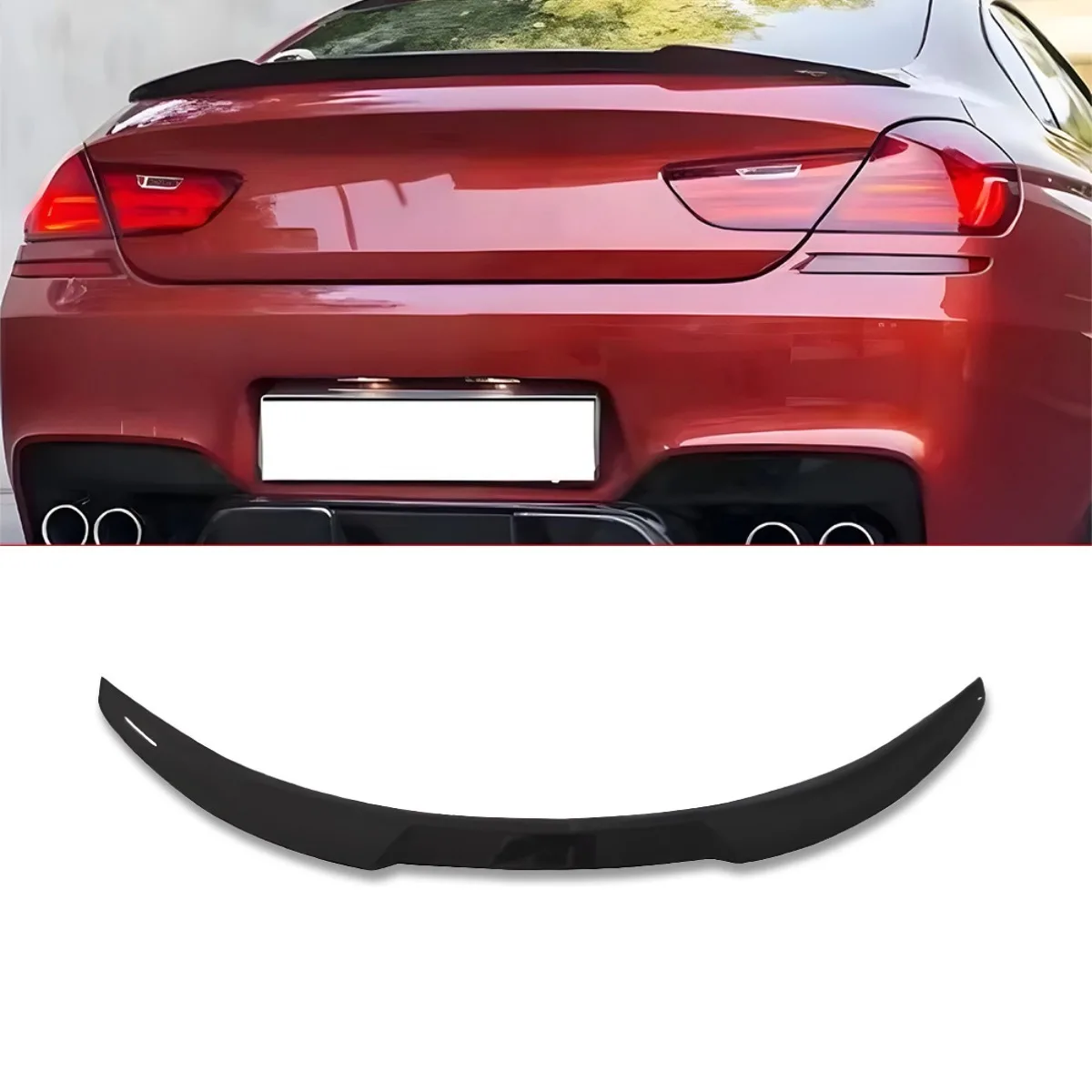 Car Rear Wing Rear Trunk Spoiler Diffuser Protector Body Kit For BMW 6 Series F06 M4 2011-2016 Car Accessories
Car Rear Wing Rear Trunk Spoiler Diffuser Protector Body Kit For BMW 6 Series F06 M4 2011-2016 Car Accessories
