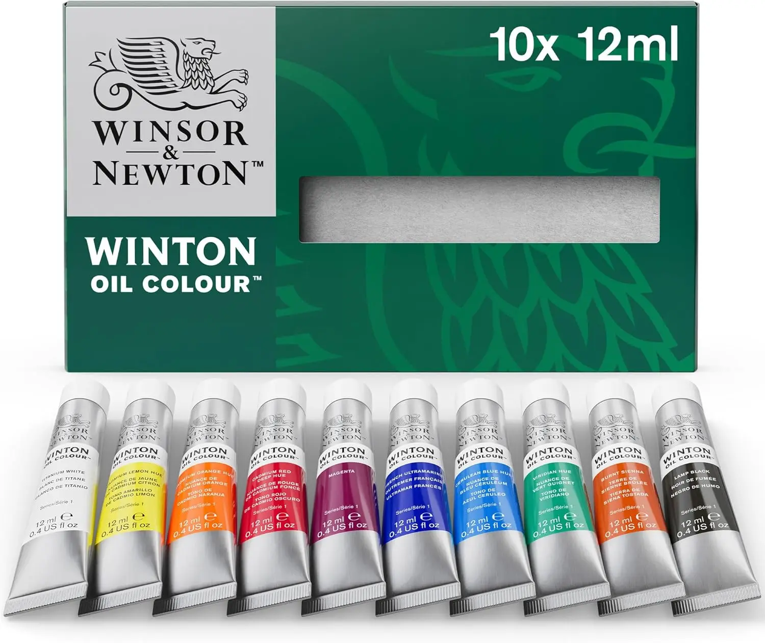 Oil Color Paint Set, 10 x 12ml Tubes - Essential Starter Colors for Beginners
Oil Color Paint Set, 10 x 12ml Tubes - Essential Starter Colors for Beginners