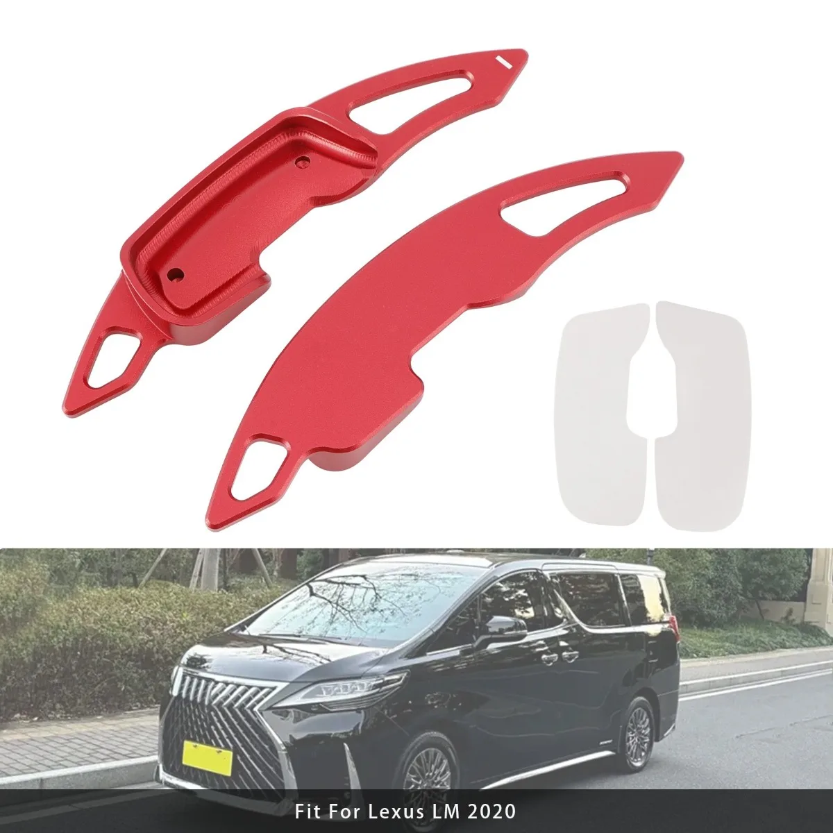 Pair Car Steering Wheel Paddle Shifter Extension Replacement Accessories For Lexus RX GX LM Aluminium Red
Pair Car Steering Wheel Paddle Shifter Extension Replacement Accessories For Lexus RX GX LM Aluminium Red