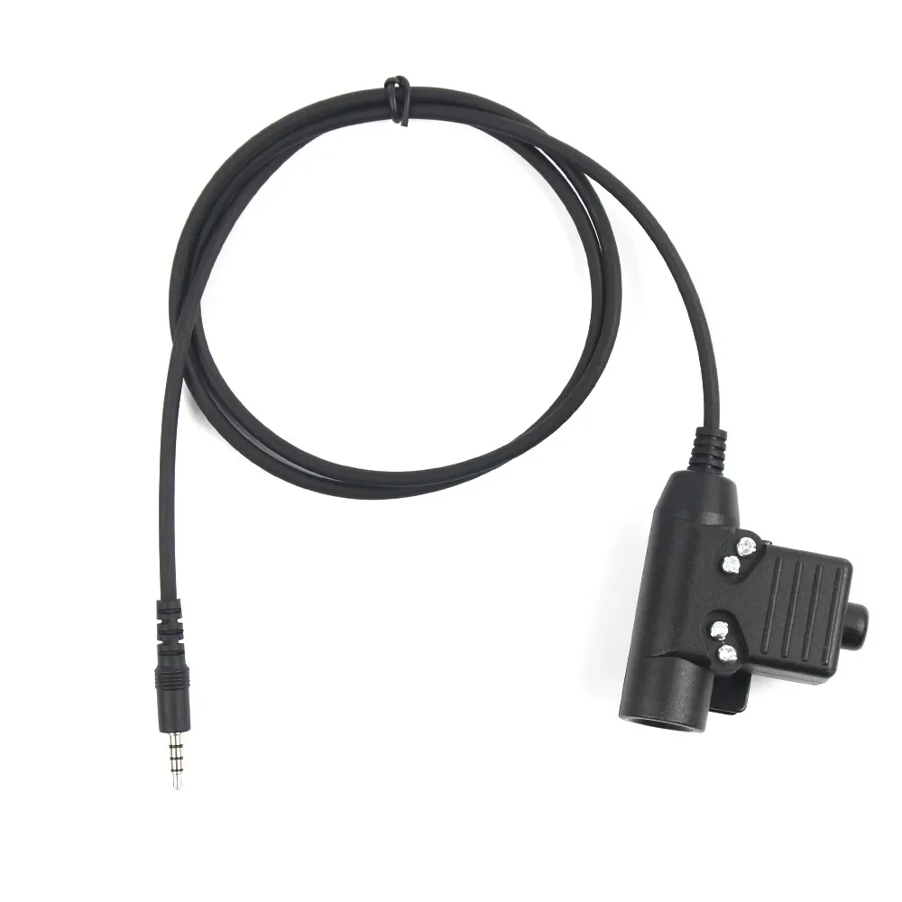 NATO Plug U94 PTT Headset Adapter Z113 Standard Version 3.5mm Jack for HTC Cellphone
NATO Plug U94 PTT Headset Adapter Z113 Standard Version 3.5mm Jack for HTC Cellphone