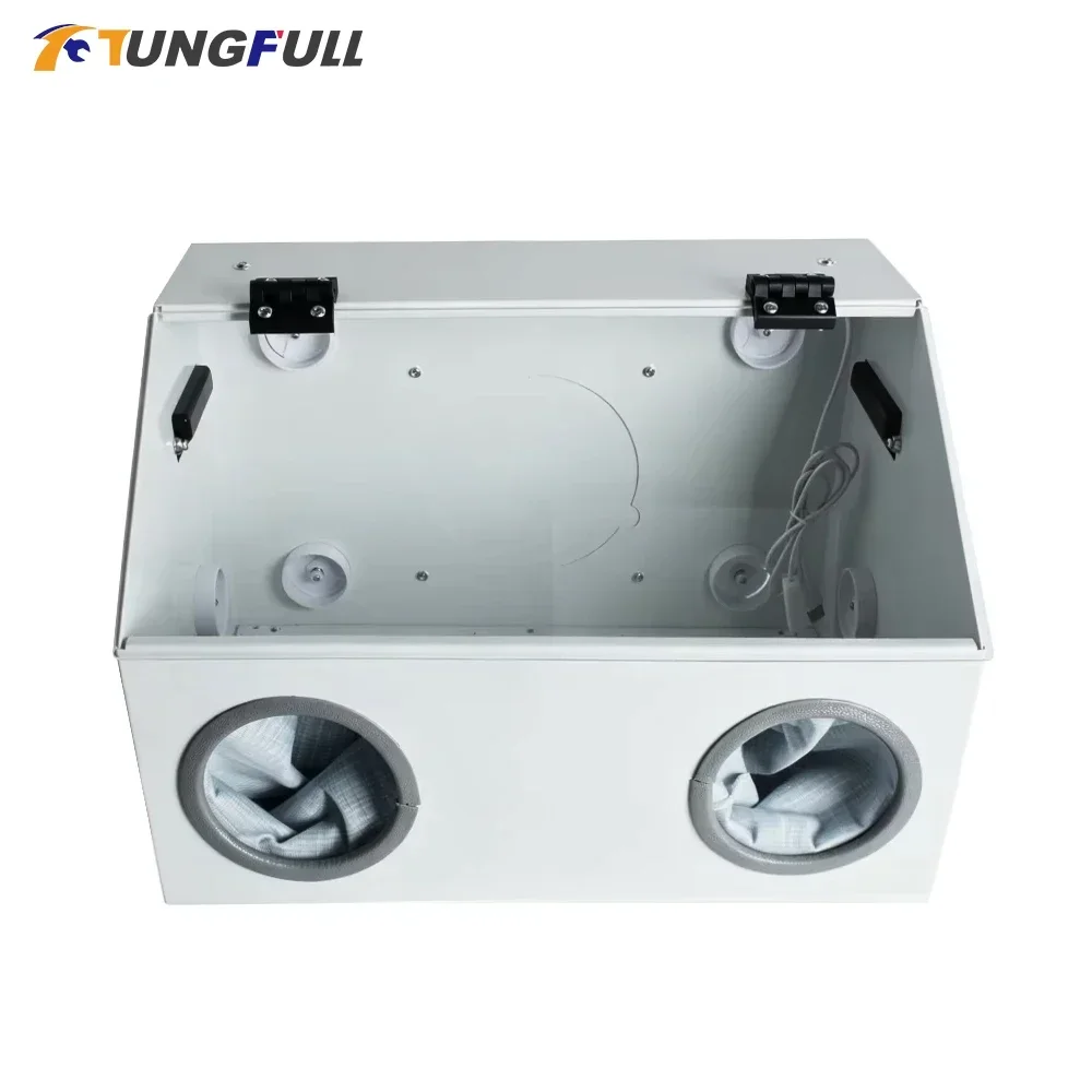 TUNGFULL LED Light Dust Collection Box Dust Box with Fan for Metal Grinding Polishing DIY Carving Jewelry Craft Work
TUNGFULL LED Light Dust Collection Box Dust Box with Fan for Metal Grinding Polishing DIY Carving Jewelry Craft Work