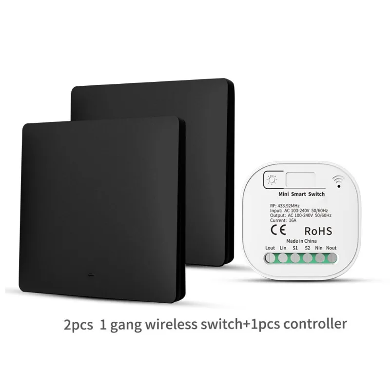 【FLASH-SALE!】Wireless Light Switch Remote Control, Smart Stick-On 220V For Home Lighting No Wiring Needed For Living Room Outdoo
【FLASH-SALE!】Wireless Light Switch Remote Control, Smart Stick-On 220V For Home Lighting No Wiring Needed For Living Room Outdoo