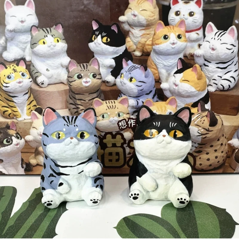 New Products In Stock Wooden Carved Cat Island Blind Box Figurines Cute Cat Figurines Desktop Ornaments Surprise Birthday Gifts
New Products In Stock Wooden Carved Cat Island Blind Box Figurines Cute Cat Figurines Desktop Ornaments Surprise Birthday Gifts