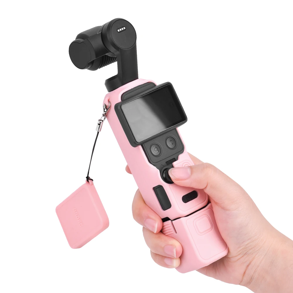 Protective Case For DJI OSMO POCKET 4 Silicone Case Lens Cap Screen Protector Accessories
Protective Case For DJI OSMO POCKET 4 Silicone Case Lens Cap Screen Protector Accessories