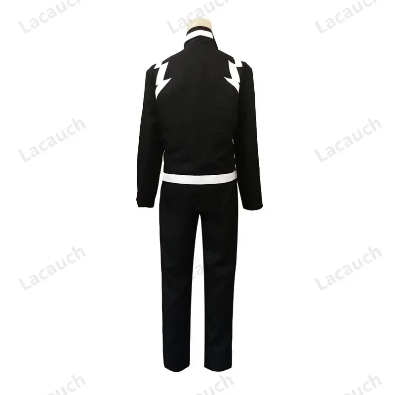 Anime Cosplay Costume My Hero Academia Kaminari Denki Short Wigs Hairpin Black Uniform Suit Halloween Christmas Party Outfit
Anime Cosplay Costume My Hero Academia Kaminari Denki Short Wigs Hairpin Black Uniform Suit Halloween Christmas Party Outfit