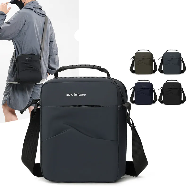 Модная минималистичная мужская сумка на плечо, маленькая нейлоновая сумка на ремне, водонепроницаемая повседневная сумка через плечо для телефона для езды на велосипеде, бега, повседневного использования
Модная минималистичная мужская сумка на плечо, маленькая нейлоновая сумка на ремне, водонепроницаемая повседневная сумка через плечо для телефона для езды на велосипеде, бега, повседневного использования