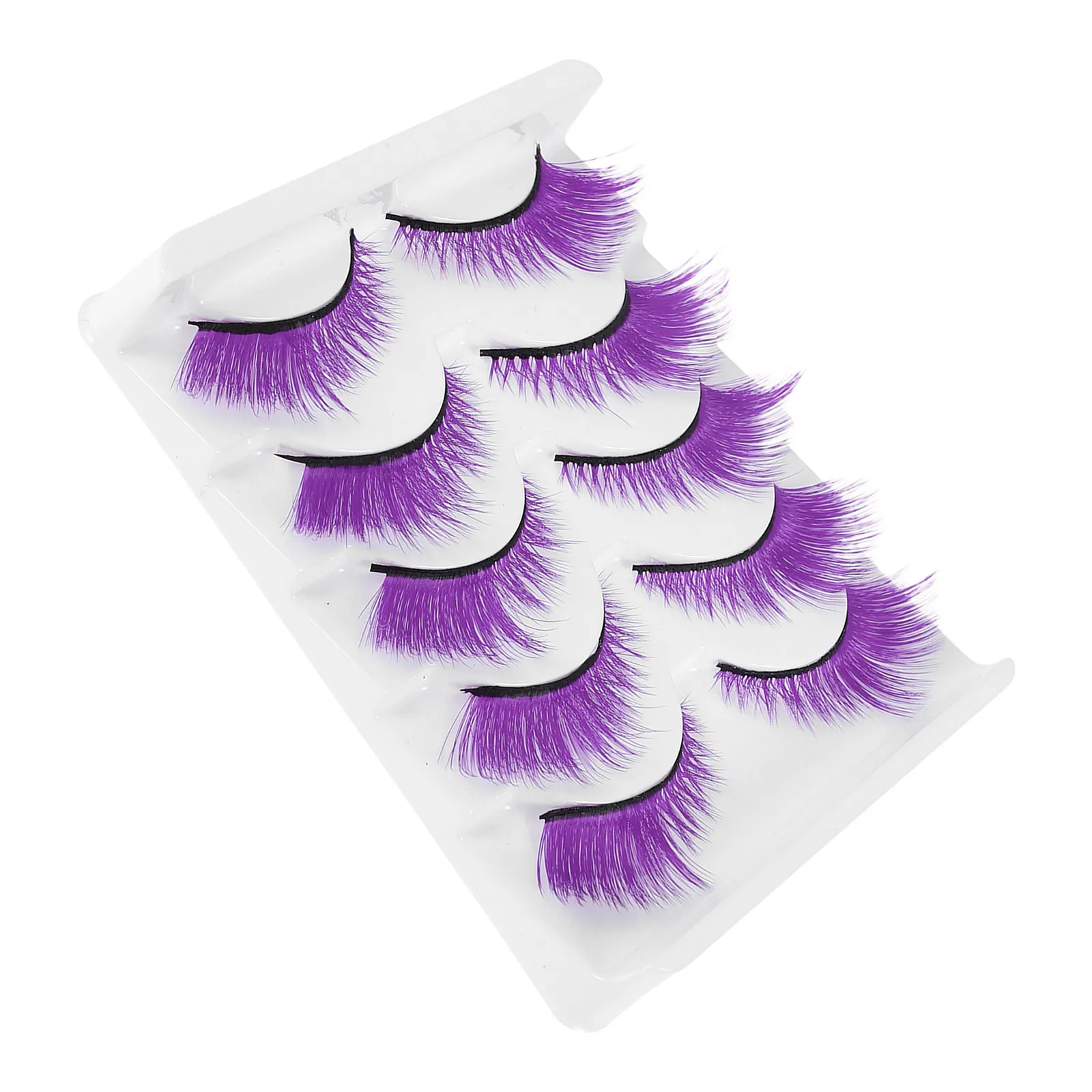 5Pairs Colored Fake Eyelashes Lightweight Reusable Short Strip Lashes for Natural Everyday Beauty Eye Makeup Extensions
5Pairs Colored Fake Eyelashes Lightweight Reusable Short Strip Lashes for Natural Everyday Beauty Eye Makeup Extensions