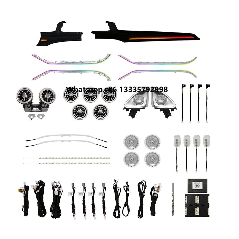 High Quality Suitable for MercedesBenz C-Class (W205) Ambient Interior Light New Top Version Auto Interior Lighting Luxury
High Quality Suitable for MercedesBenz C-Class (W205) Ambient Interior Light New Top Version Auto Interior Lighting Luxury