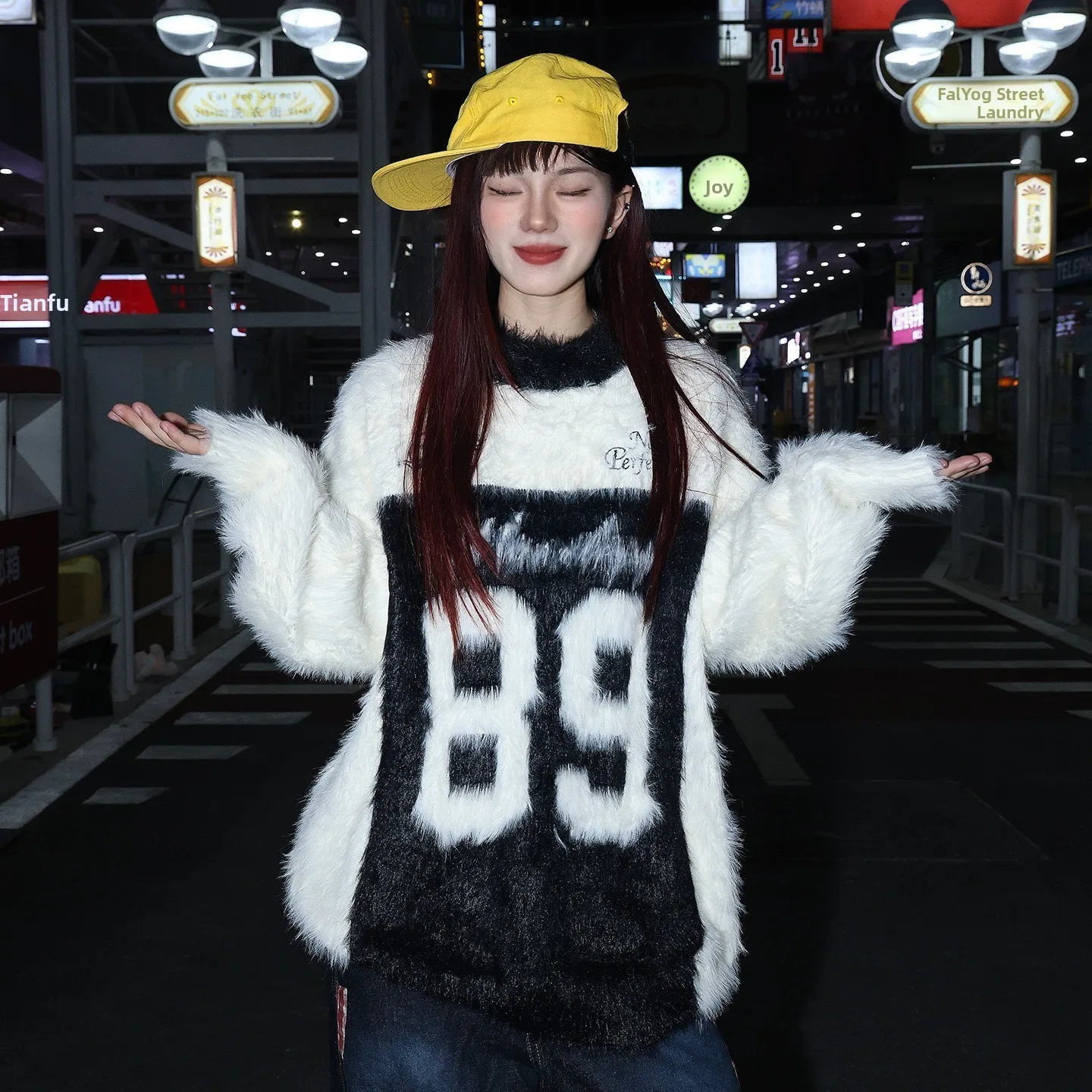 American Retro Letter Embroidered Fur Sweater Men's Autumn Winter Lazy Street Sle Color Blo Knitted irt
American Retro Letter Embroidered Fur Sweater Men's Autumn Winter Lazy Street Sle Color Blo Knitted irt