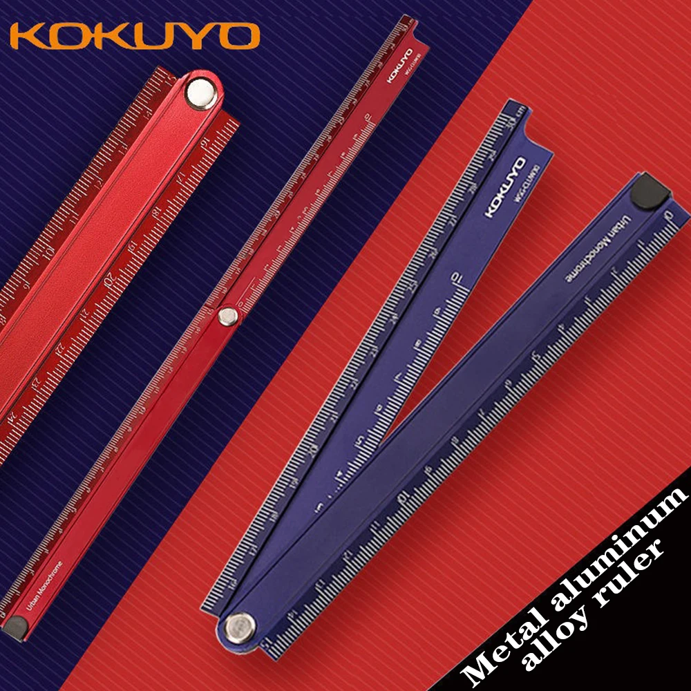 1 шт., японская складная линейка KOKUYO из алюминиевого сплава, прочная, износостойкая, легкая, измерительная, 15-30 мм, канцелярские принадлежности для школы
1 шт., японская складная линейка KOKUYO из алюминиевого сплава, прочная, износостойкая, легкая, измерительная, 15-30 мм, канцелярские принадлежности для школы