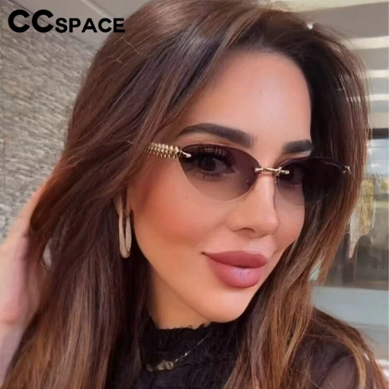 Rimless Stylish Sunglasses Woman Brown Eyewear UV400 Gradient Color Sunglasses Fashion Frameless For Ladies' Luxurious Eyewear
Rimless Stylish Sunglasses Woman Brown Eyewear UV400 Gradient Color Sunglasses Fashion Frameless For Ladies' Luxurious Eyewear