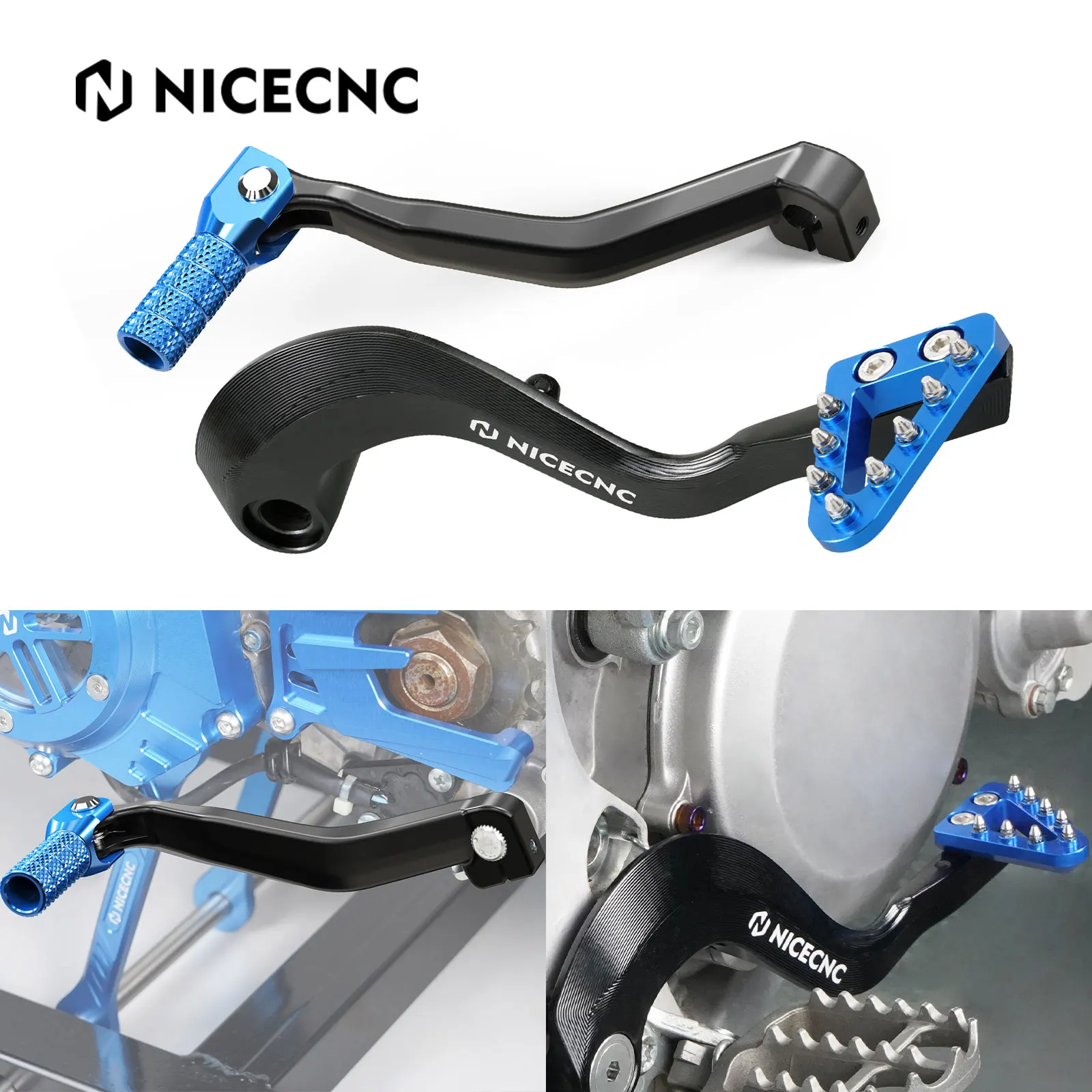 Adjustable Aluminum Brake Pedal Lever & Forged Shift Lever For Yamaha YZ125 YZ250 2006-2024 YZ125X 2017-2023 YZ250X 2016-2023
Adjustable Aluminum Brake Pedal Lever & Forged Shift Lever For Yamaha YZ125 YZ250 2006-2024 YZ125X 2017-2023 YZ250X 2016-2023