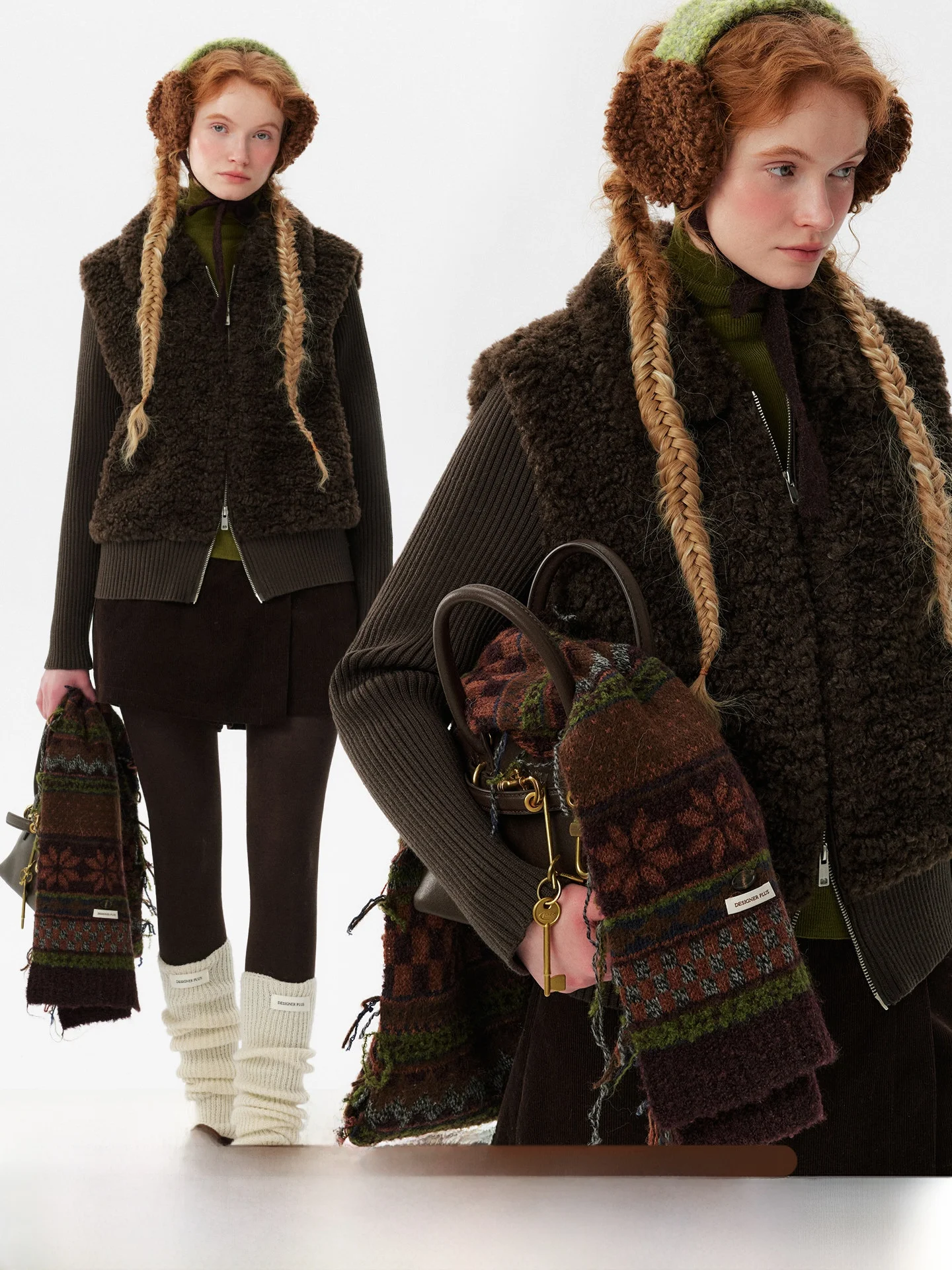 plus Faux Lamb Fur Knitted Patchwork Jaet ort Warm Outerwear for Women Commute Sle Polyester Fiber Long Sve
plus Faux Lamb Fur Knitted Patchwork Jaet ort Warm Outerwear for Women Commute Sle Polyester Fiber Long Sve
