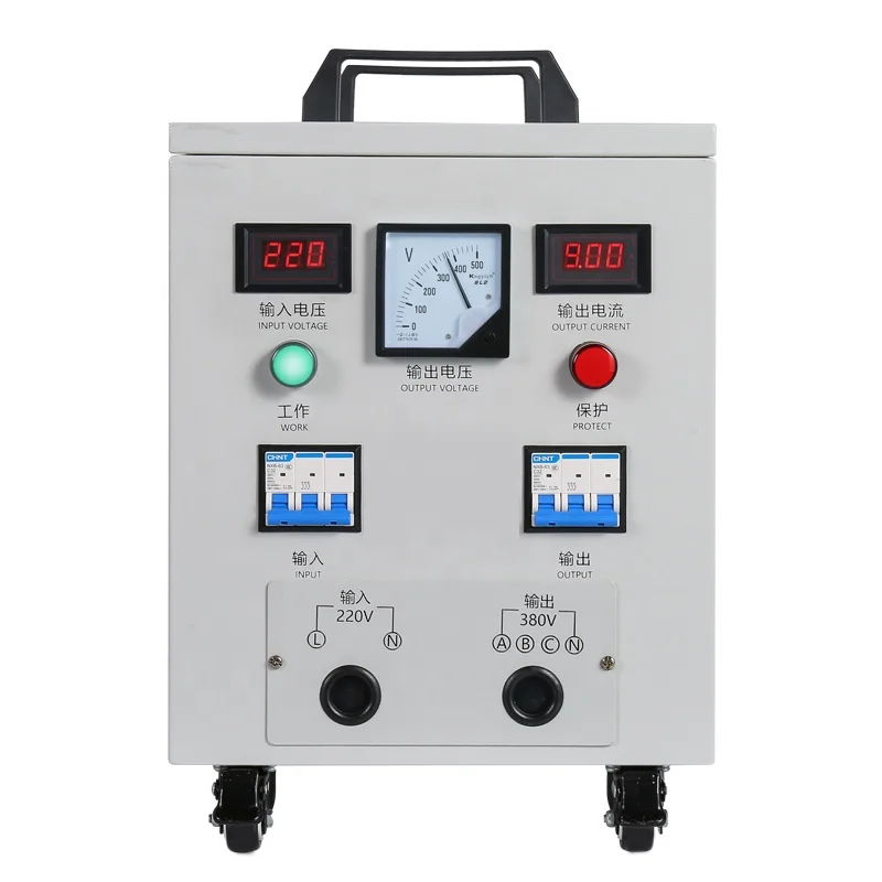 10kw 20kw 30kw Single Phase to Three Phase Transformer 10kva 20kva 30kva Voltage Converter Transformer
10kw 20kw 30kw Single Phase to Three Phase Transformer 10kva 20kva 30kva Voltage Converter Transformer