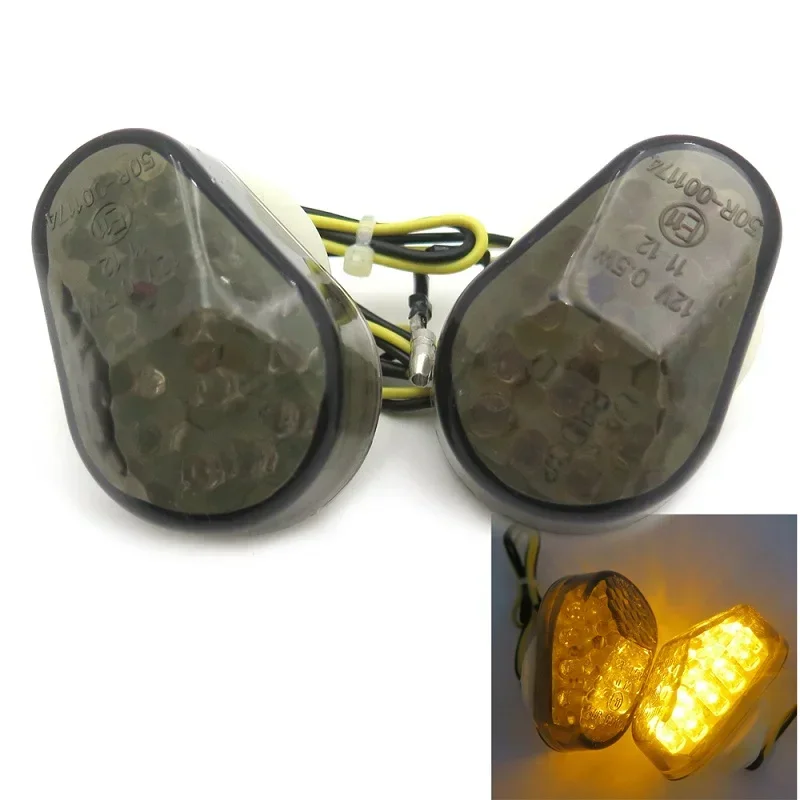 Motorcycle LED Turn Signals Lights for Kawasaki 1998-2006 ZX-6R, 2000-2005 ZX-12R,2004-2005 ZX-10R ,2005-2008 ZZR 600
Motorcycle LED Turn Signals Lights for Kawasaki 1998-2006 ZX-6R, 2000-2005 ZX-12R,2004-2005 ZX-10R ,2005-2008 ZZR 600