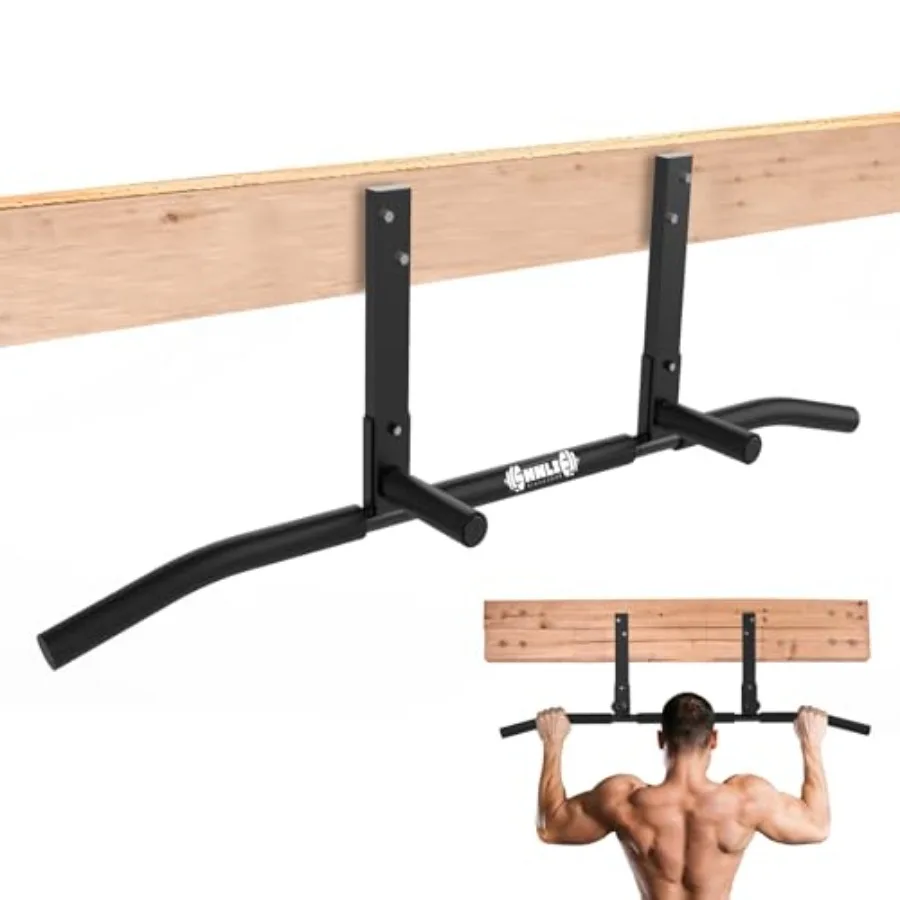 Joist Mounted Pull Up Bar, Ceiling Mount Chin Up Bar for Home Gym, Beam, Rafter, Easy installation, 42" Wide Bar
Joist Mounted Pull Up Bar, Ceiling Mount Chin Up Bar for Home Gym, Beam, Rafter, Easy installation, 42" Wide Bar
