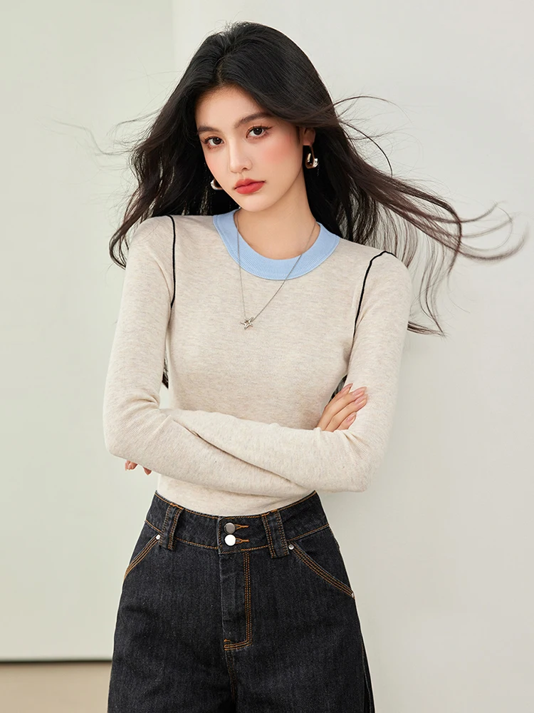 Autumn Winter Women's Solid Color Knitted Sweater Casual Long Sleeve Slim Fit Tops Round Neck Warm Pullovers Sweater
Autumn Winter Women's Solid Color Knitted Sweater Casual Long Sleeve Slim Fit Tops Round Neck Warm Pullovers Sweater
