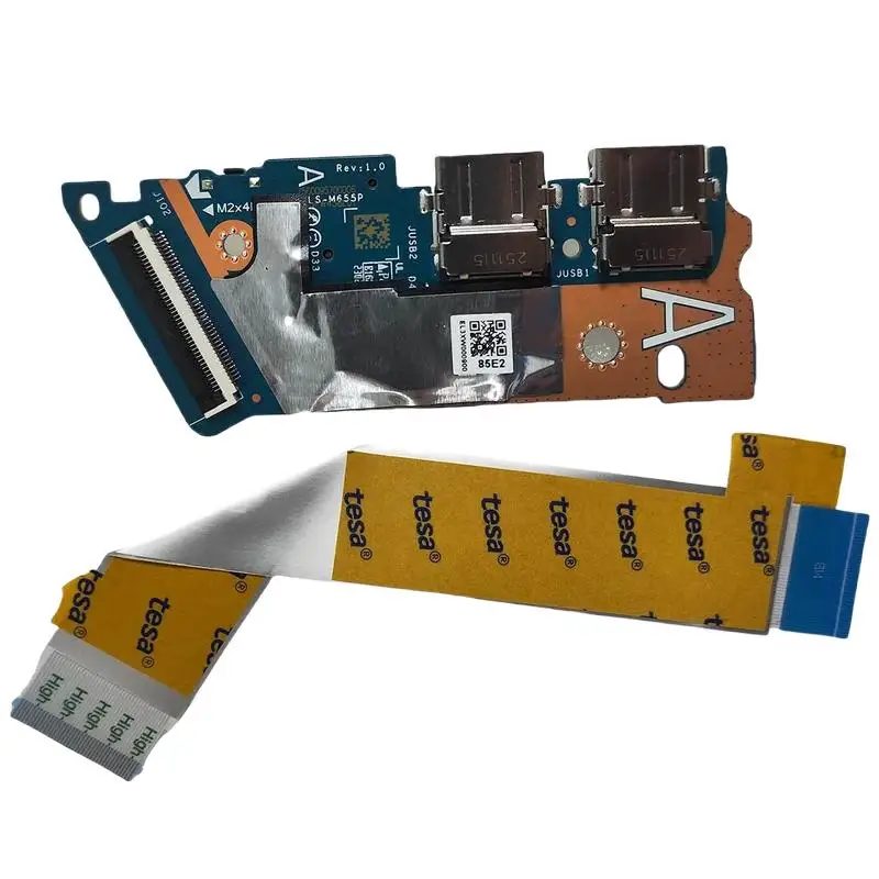 WKJ 5C50S25532 Новая плата ввода-вывода USB с кабелем для IdeaPad Slim 5 14ABR8 82XE
WKJ 5C50S25532 Новая плата ввода-вывода USB с кабелем для IdeaPad Slim 5 14ABR8 82XE