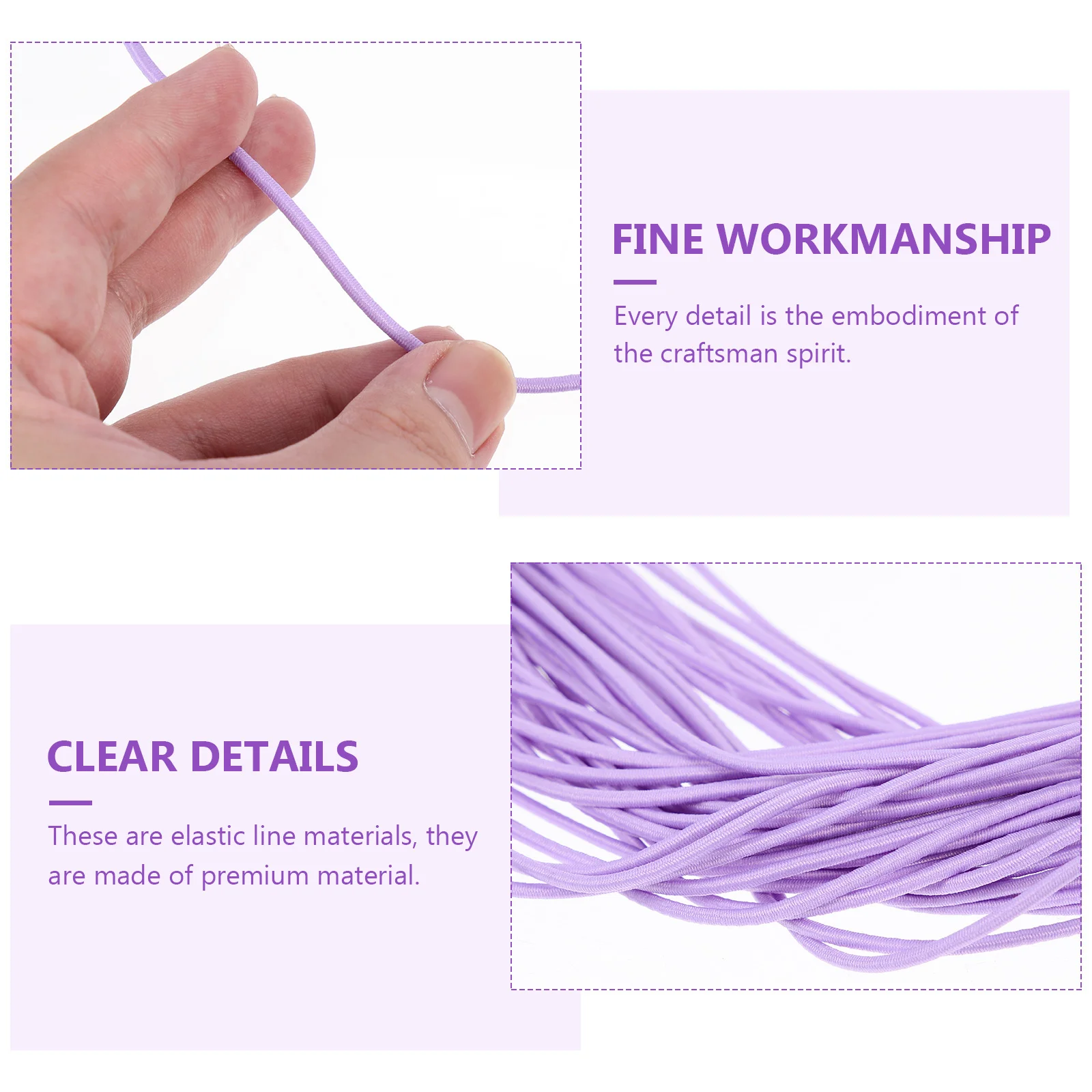 1 Roll 2Mm Elastic Rope For Diy Beading Thread Jewelry Making String Friendship Bracelet Craft Projects Elastic Line Bracelet
1 Roll 2Mm Elastic Rope For Diy Beading Thread Jewelry Making String Friendship Bracelet Craft Projects Elastic Line Bracelet